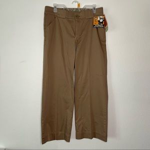 Lee Women's Brown Straight-Leg Trousers